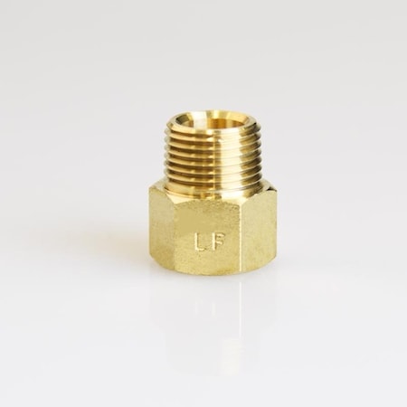 Homeplus+ ATC 3/8 in. FPT X 3/8 in. D MPT Brass Reducing Coupling 6JC120810701042